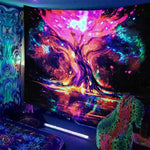 Trippy Kisses Schwarzlichtposter