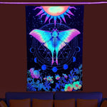 Luminous Tree Schwarzlichtposter