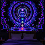 Bohemian Room Schwarzlichtposter