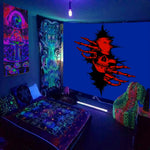 Starry UV Schwarzlichtposter