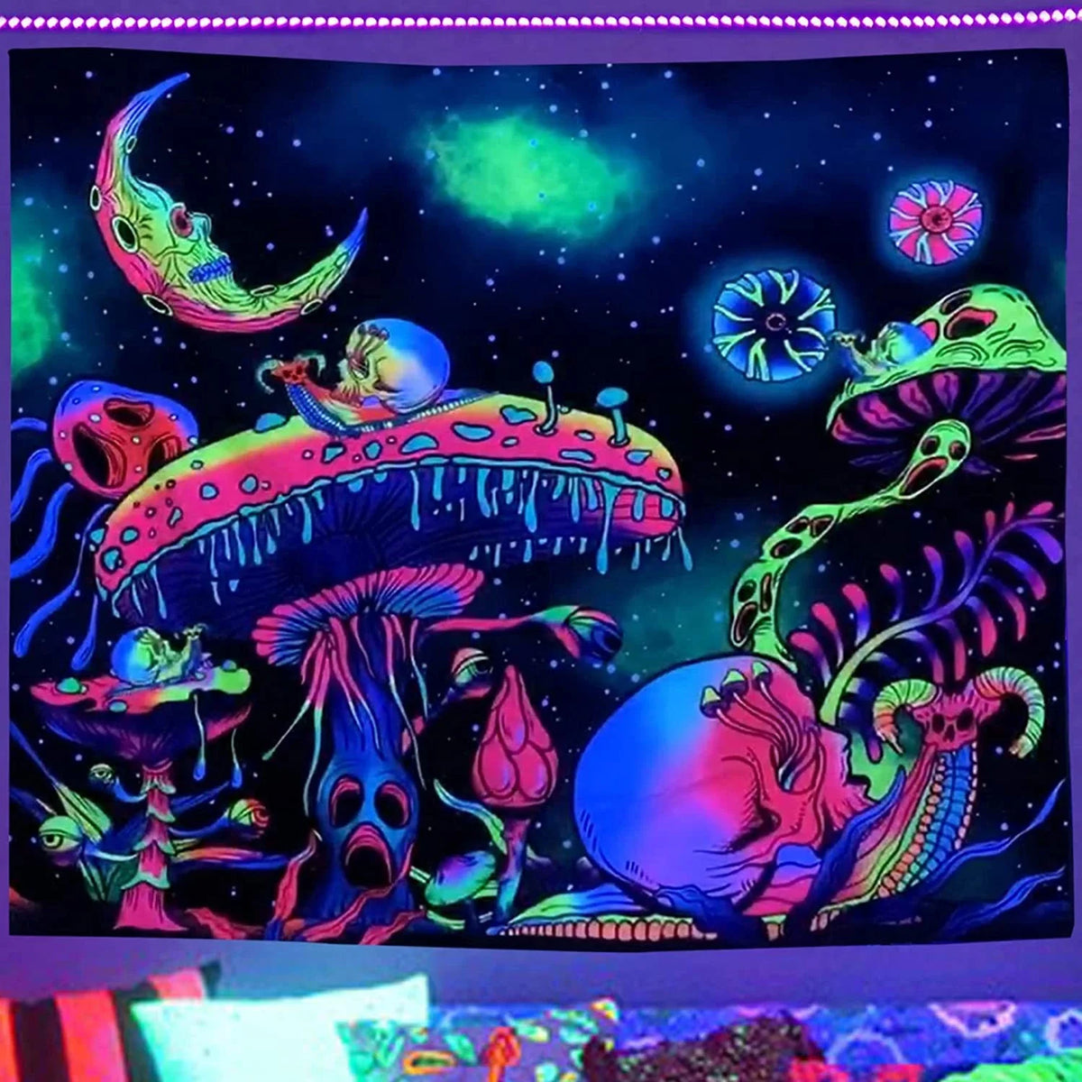Mand UV Schwarzlichtposter