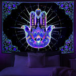 Bohemian Room Schwarzlichtposter