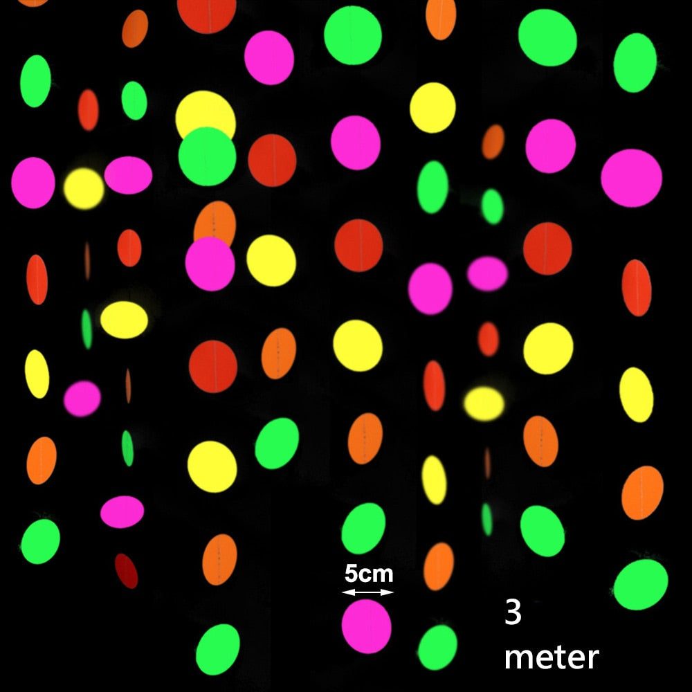 Neon Paper Schwarzlichtstreifen