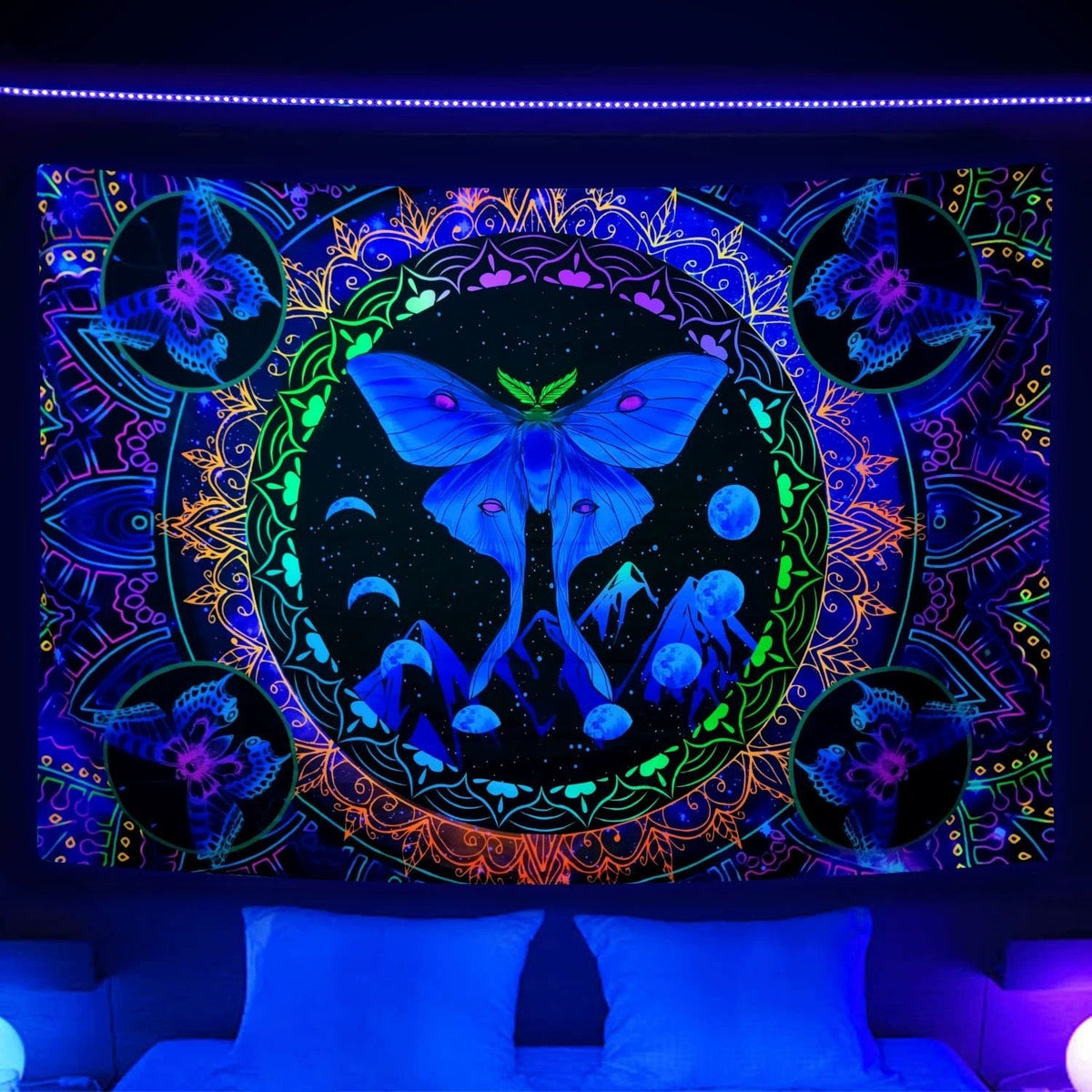 Night UV Schwarzlichtposter