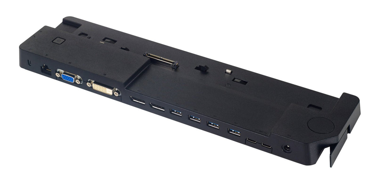 Fujitsu Port Replicator Dockingstation S26391-F1317-L119 für Lifebook E-, T-, U- Serie inkl. EU-Kabelsatz (Netzteil mit EU-Stecker)