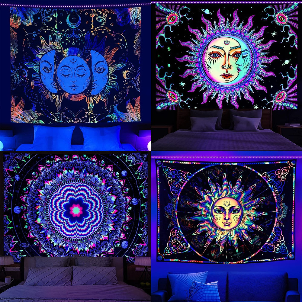 Cardano Block Schwarzlichtposter
