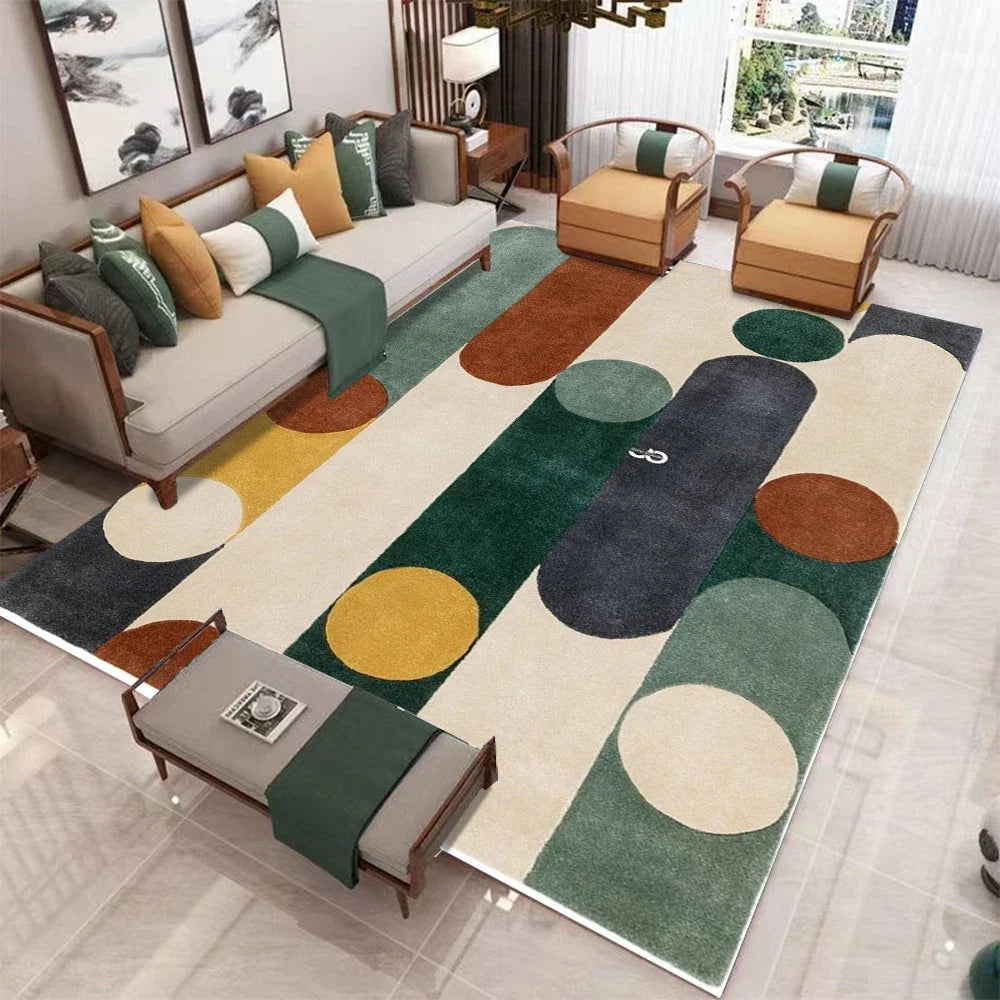 Moderner Geometrischer Design Teppich Design 2