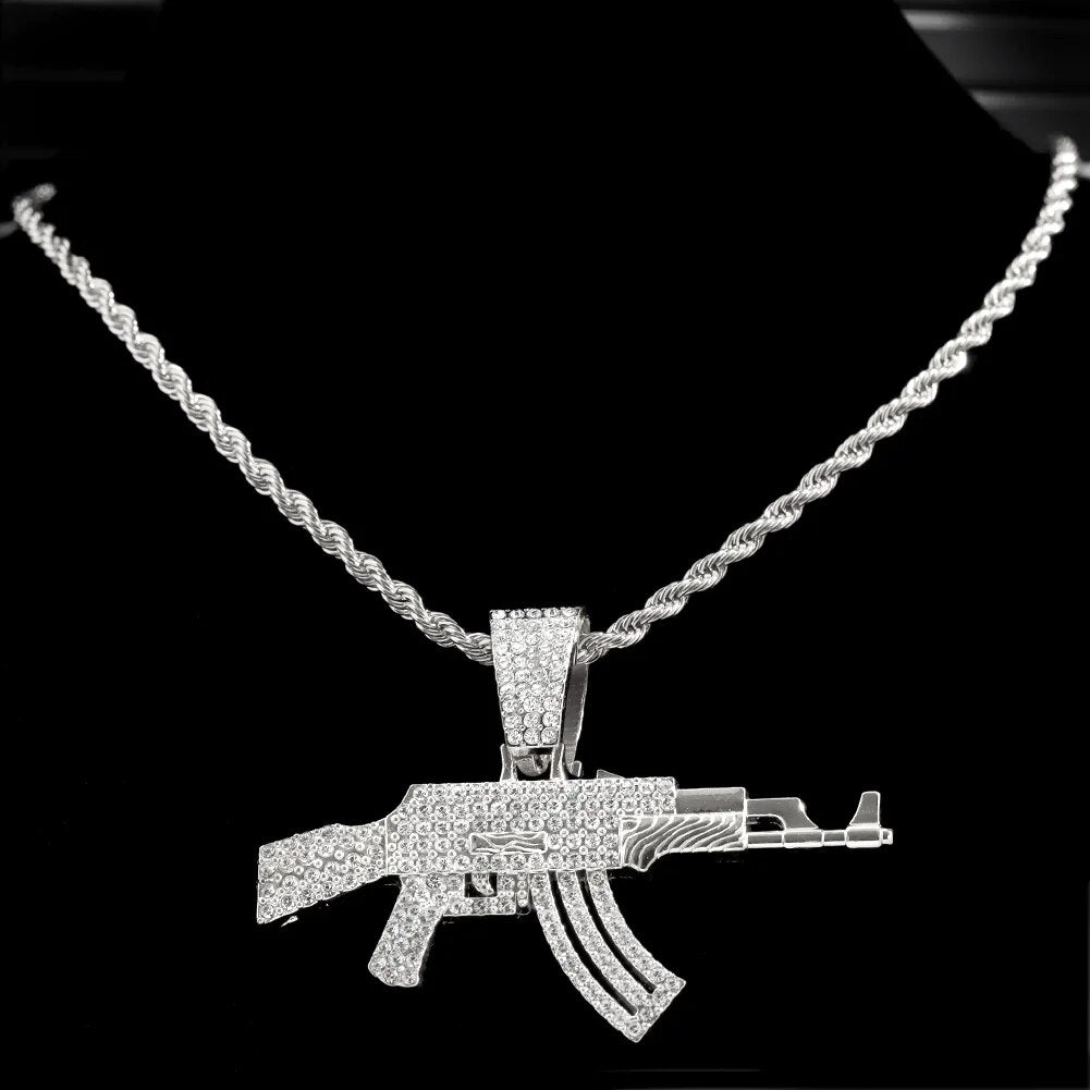 Hiphop Ak47 Halskette