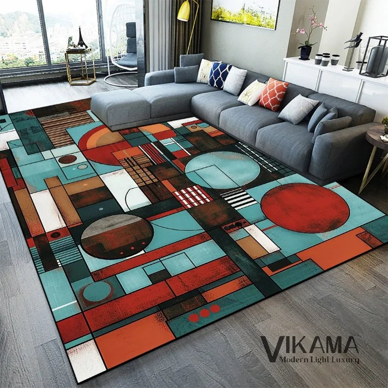 Abstract Luxury Rug Teppich