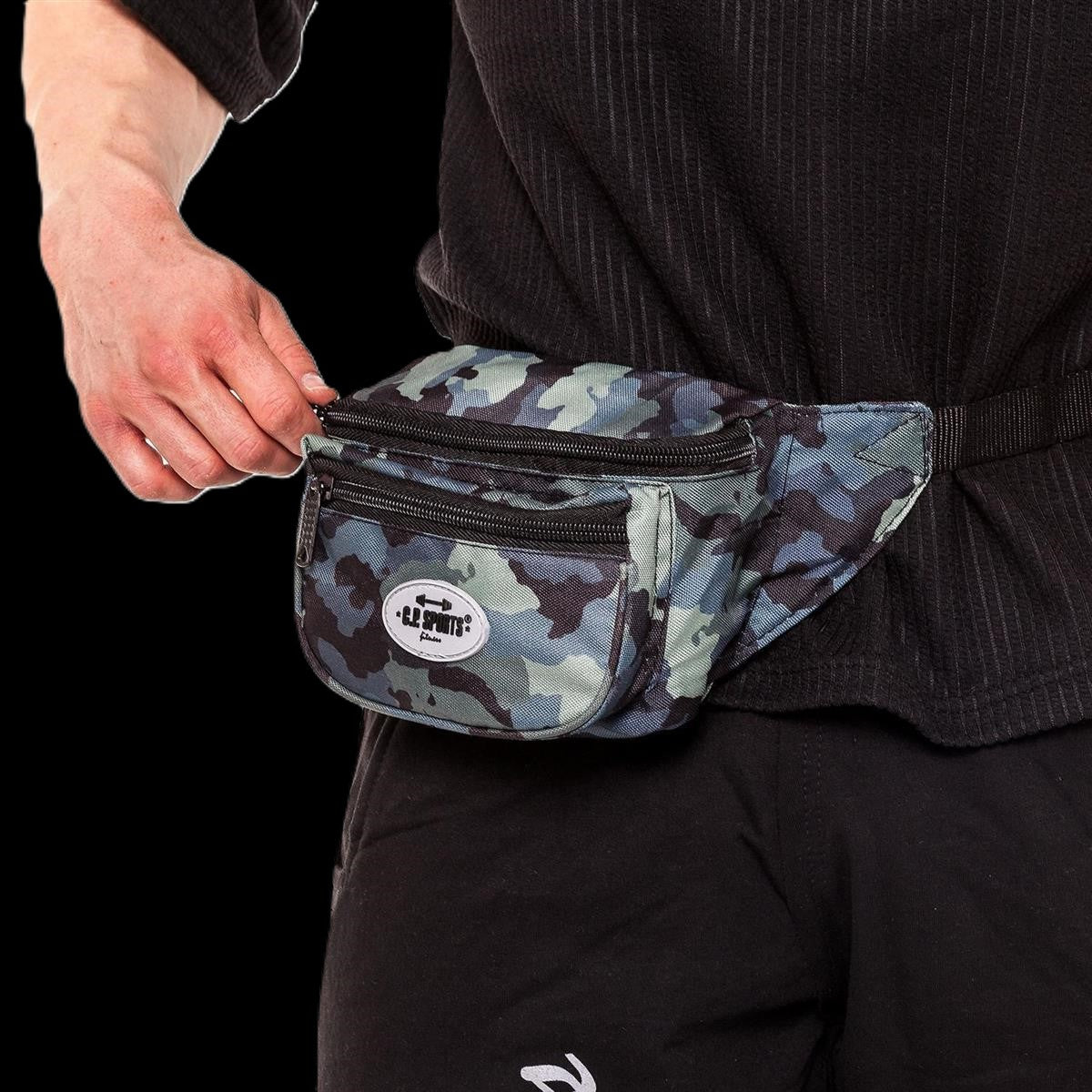 Gürteltasche Camouflage Blau C.P. Sports