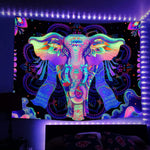 Animals and  Hippies Schwarzlichtposter