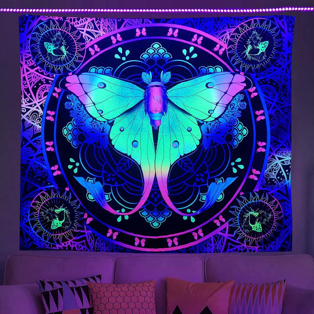 Black Liq Schwarzlichtposter