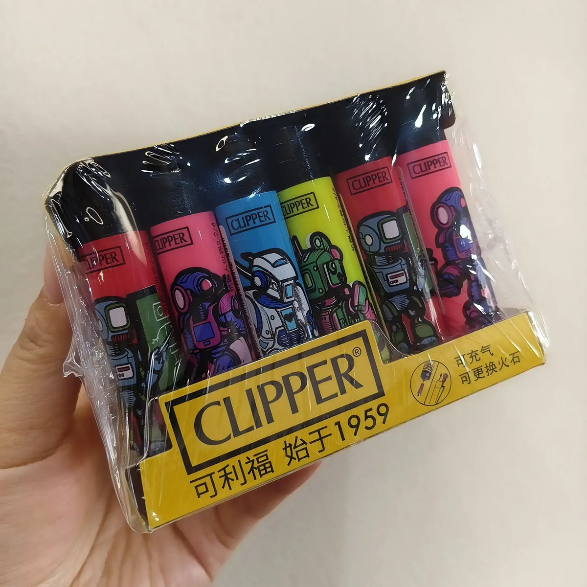 Clipper Feuerzeug Design