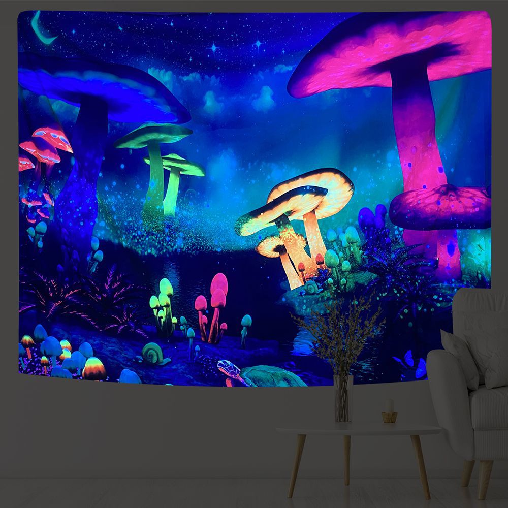 Starry UV Schwarzlichtposter