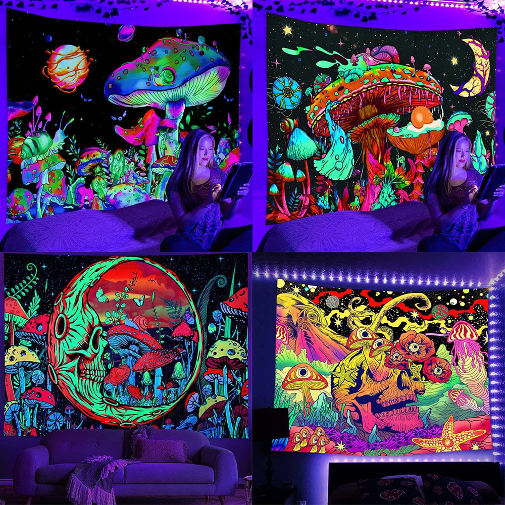 Unique UV Schwarzlichtposter