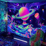 Animals and  Hippies Schwarzlichtposter