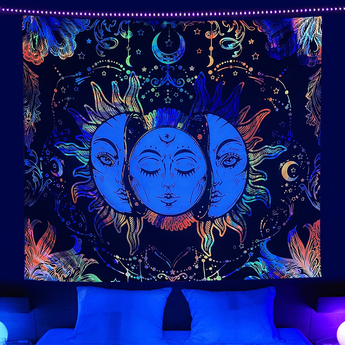 Cardano Block Schwarzlichtposter