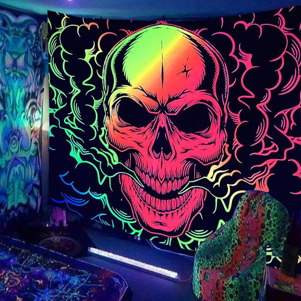 Animals and  Hippies Schwarzlichtposter