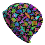 Psychedelic Skull Art Poster