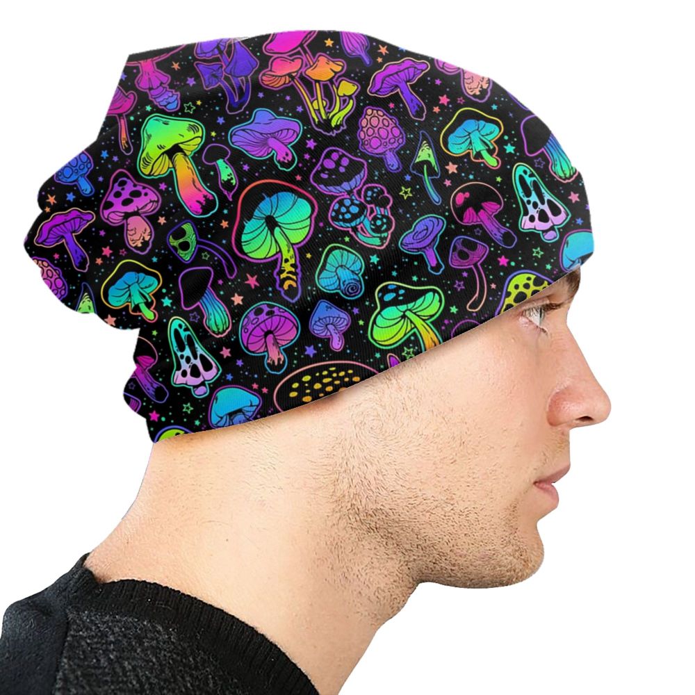 Psychedelic Skull Art Poster
