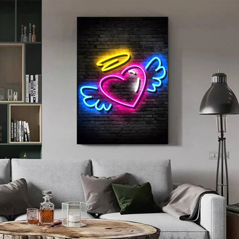 Neon Love Neon Poster
