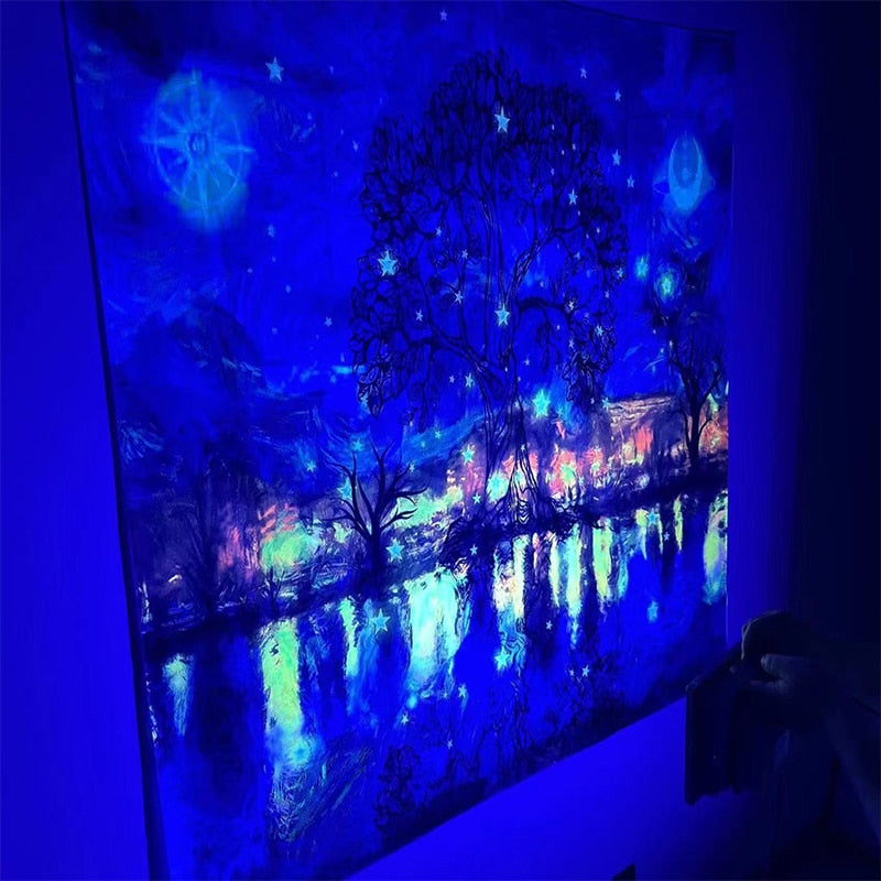 Clavio UV Schwarzlichtposter
