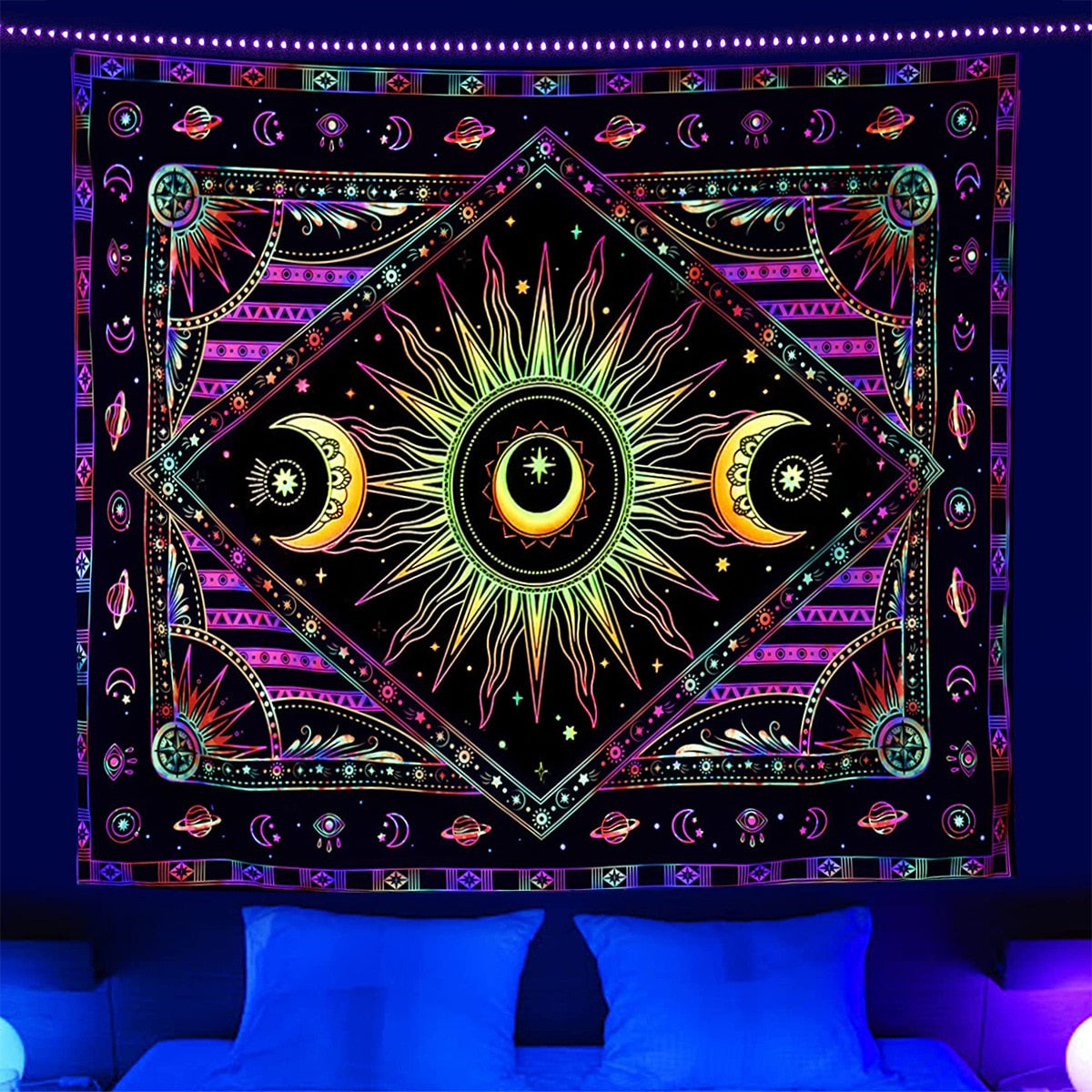 Cardano Block Schwarzlichtposter