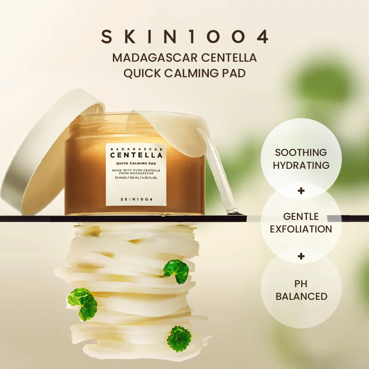 SKIN1004 Madagascar Centella Quick Calming Pad 130ml