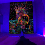 Fluorescent Tapestry Schwarzlichtposter
