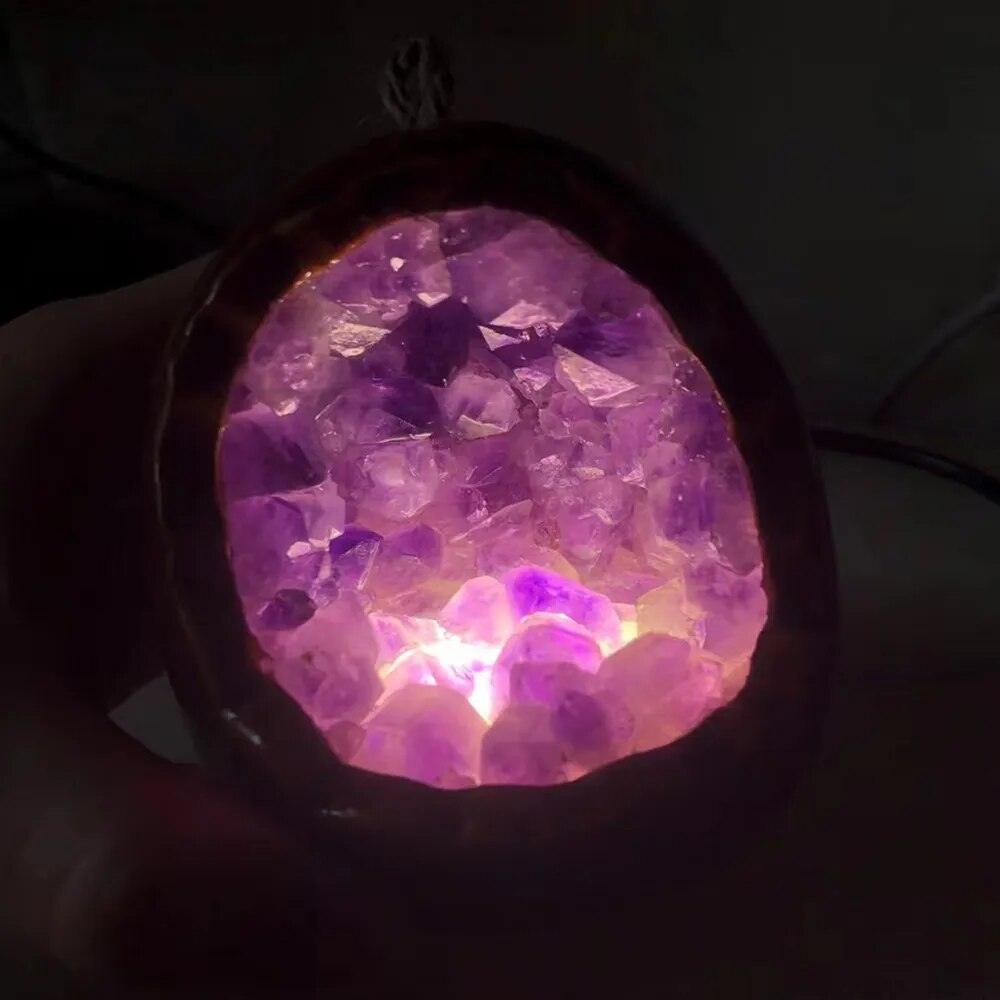 Amethysten CHARE Amethystlampe