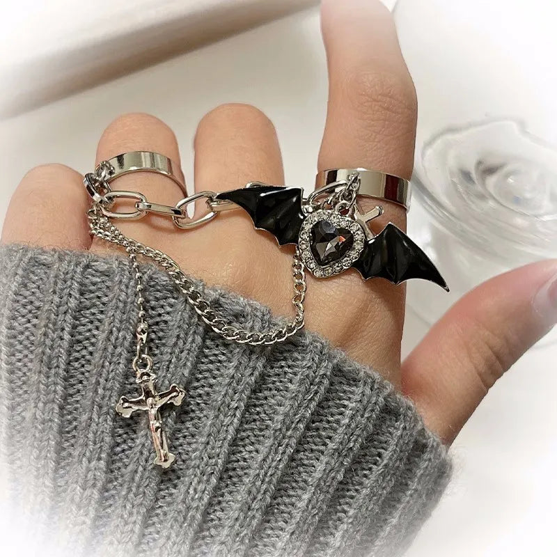 Punk Style Ringset