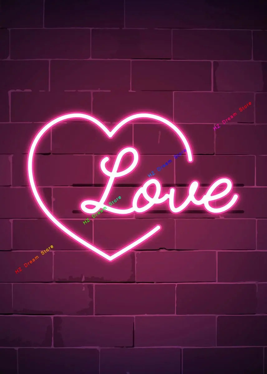 Neon Love Neon Poster