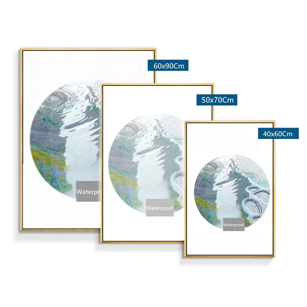 Lotus Gold Schwarzlichtposter