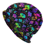 Psychedelic Skull Art Poster