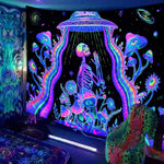 Animals and  Hippies Schwarzlichtposter