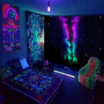 Starry UV Schwarzlichtposter