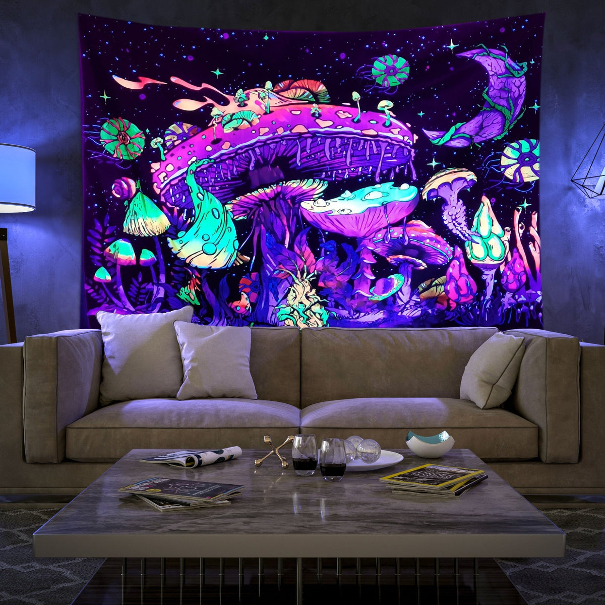 Unique UV Schwarzlichtposter