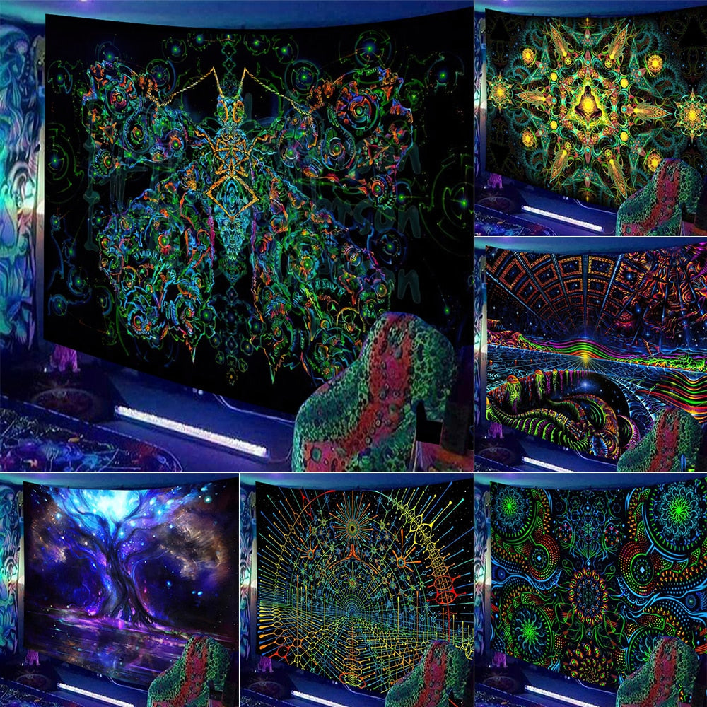 Organic UV Schwarzlichtposter