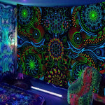 Animals and  Hippies Schwarzlichtposter