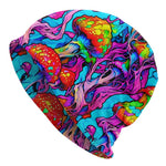 Psychedelic Skull Art Poster