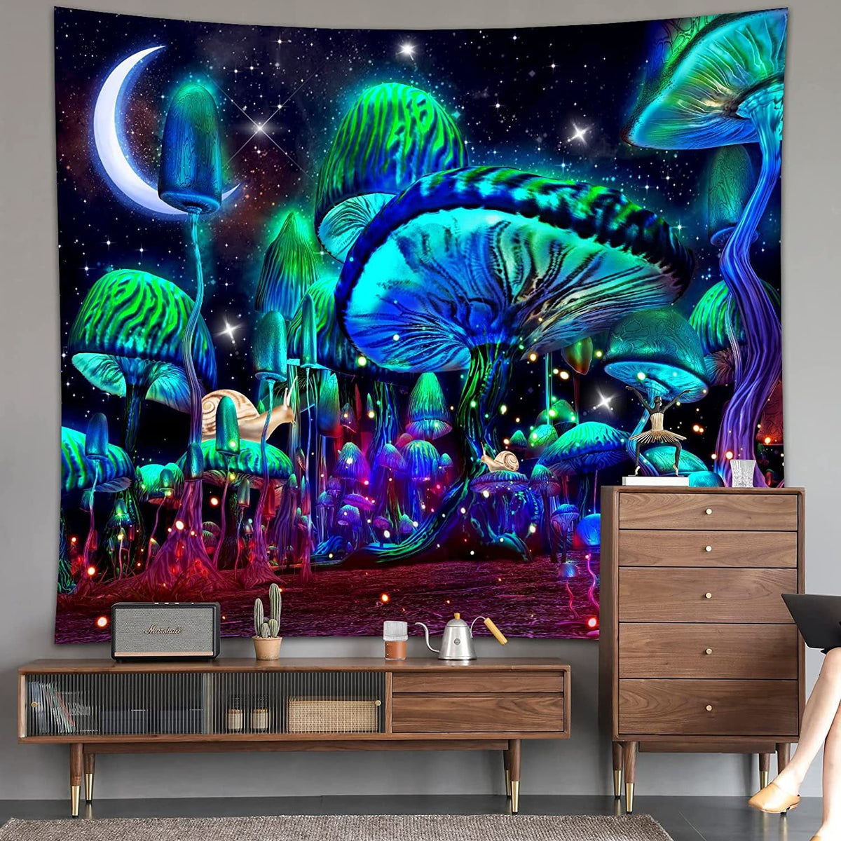 Black Liq Schwarzlichtposter
