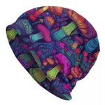 Psychedelic Skull Art Poster