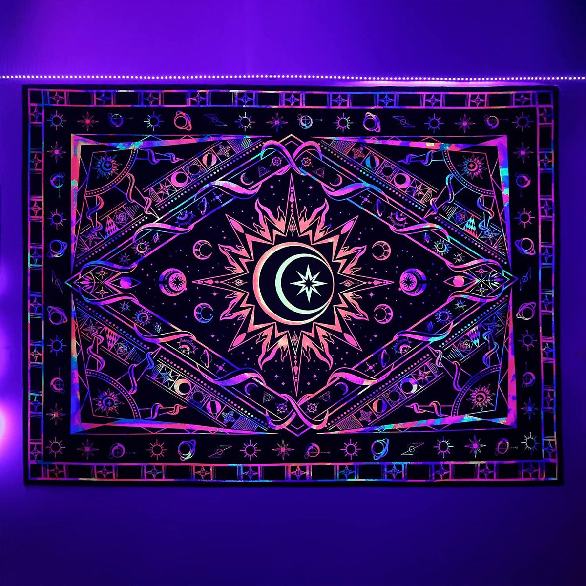 Meysterious Universe Schwarzlichtposter