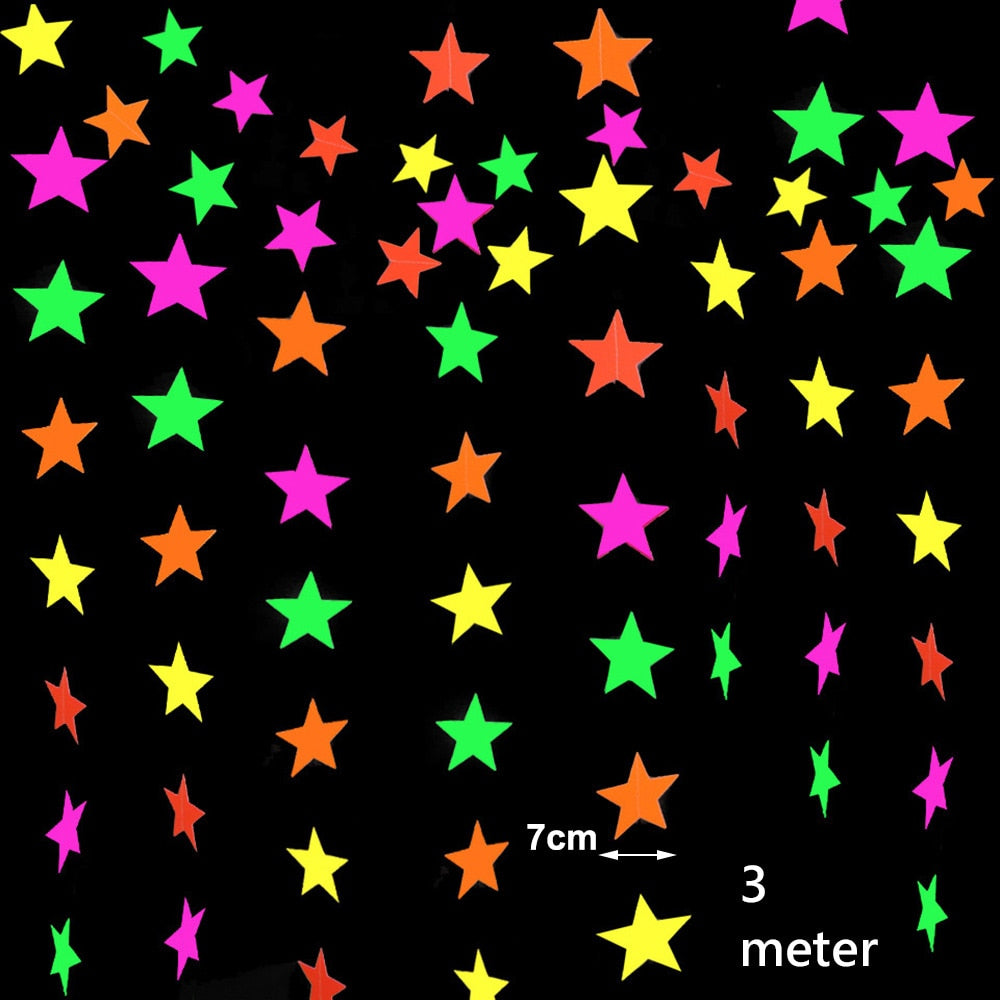 Neon Paper Schwarzlichtstreifen