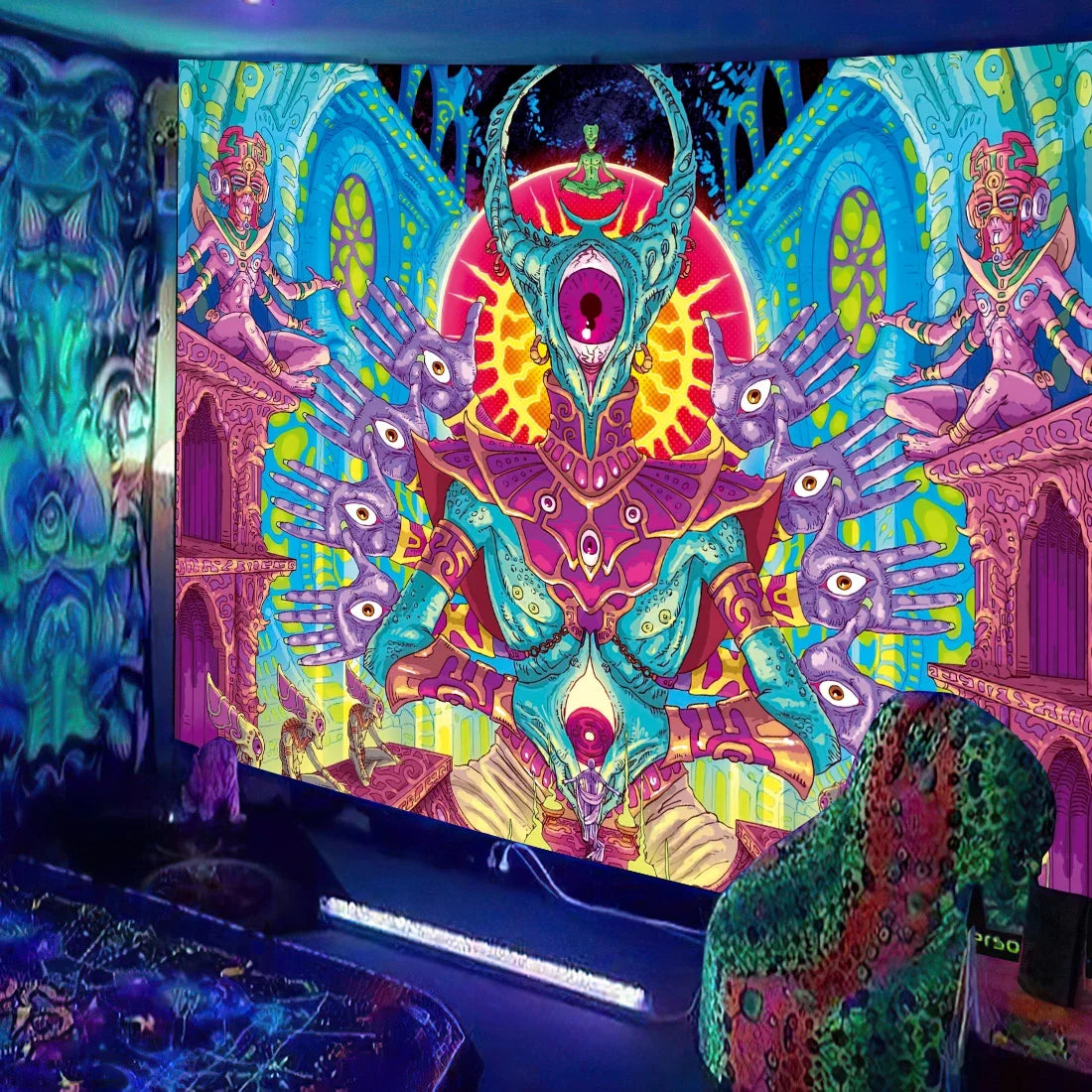 Lichtspielzauber UV Schwarzlichtposter