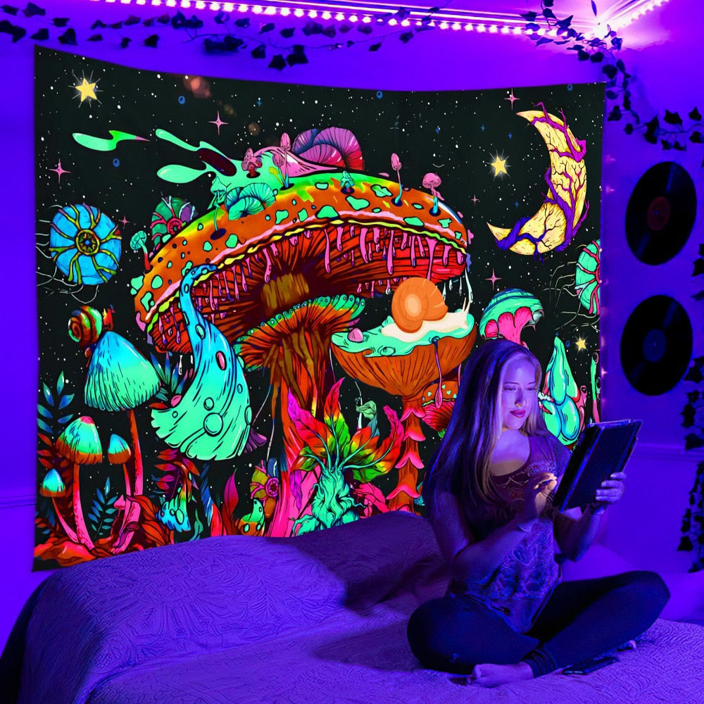 Unique UV Schwarzlichtposter