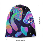 Psychedelic Skull Art Poster