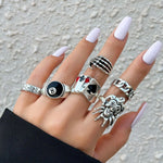 Hiphop Vintage Ringset