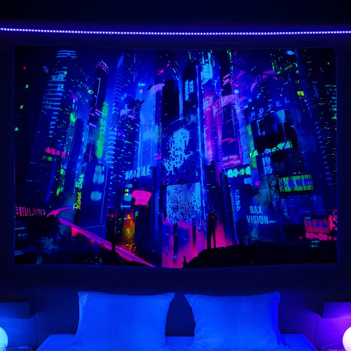 Night UV Schwarzlichtposter