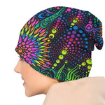 Psychedelic Skull Art Poster